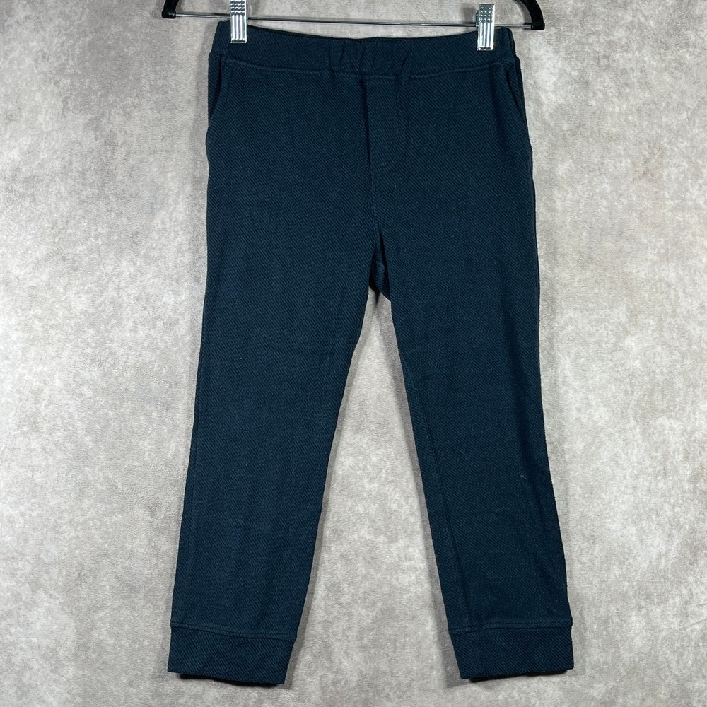 Faherty Jogger Pants Boys 10 Navy Blue Organic Cotton Casual Outdoor Activewear